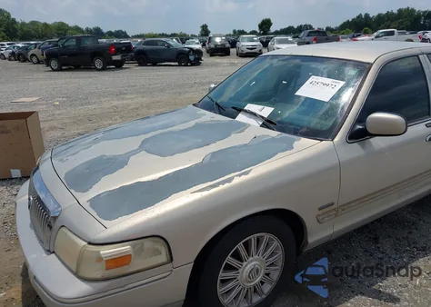 2009 Mercury Grand Marquis Ls (Fleet Only) from USA, damaged, VIN 2MEHM75V89X611198